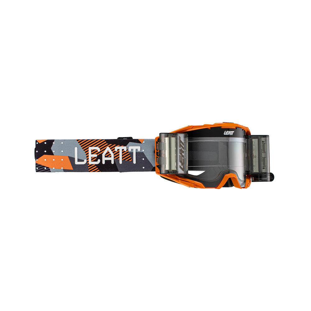 Leatt Goggle Velocity 6.5 Roll-Off Orange - Clear Lens  Orange