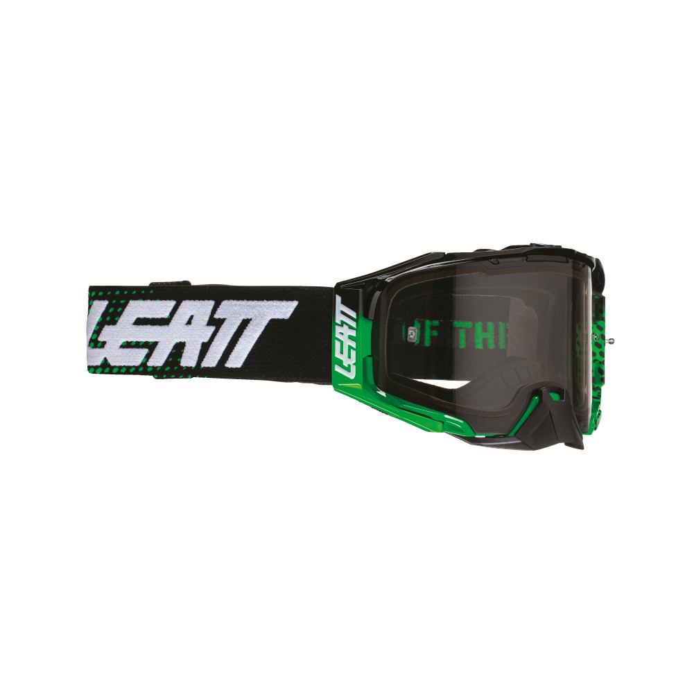 Leatt Goggle Velocity 6.5 Neon Lime - Light Grey Lens  Lime