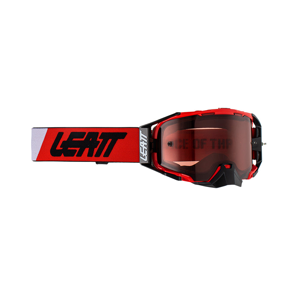Leatt Goggle Velocity 6.5 Red - Rose Lens  Red