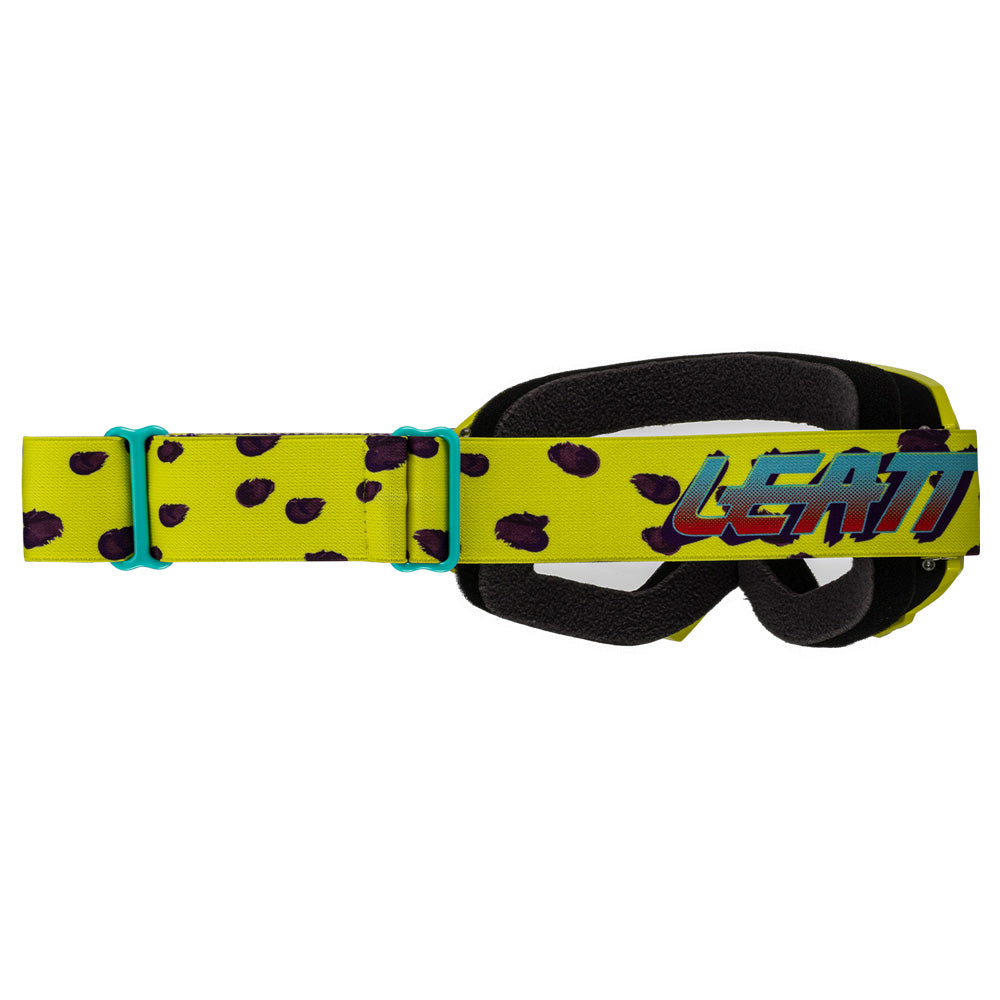 Leatt Goggle Vizion 2.5S  Cheetah Lens - Clear 90 Vlt  Yellow