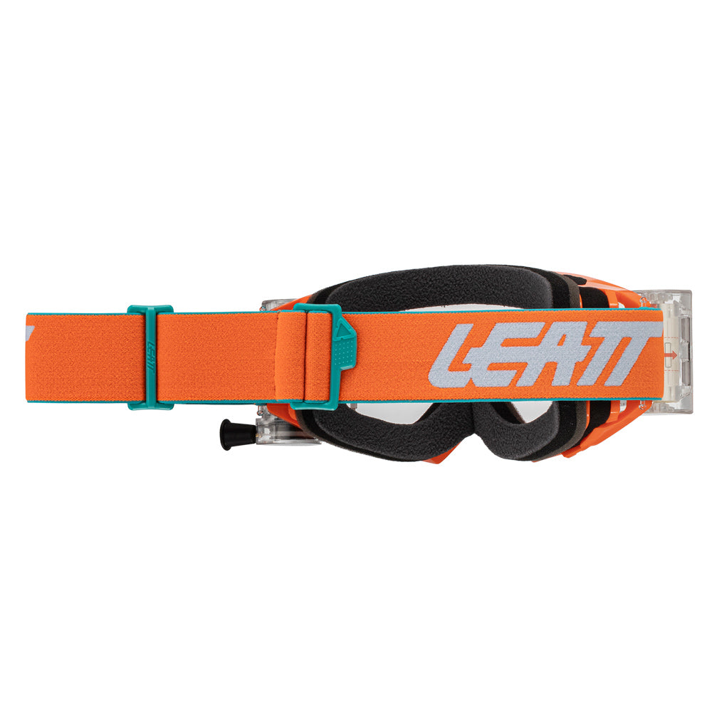 LEATT GOGGLE VIZION 3.5 ROLL-OFF ORANGE - LENS CLEAR 90 VLT  ORANGE