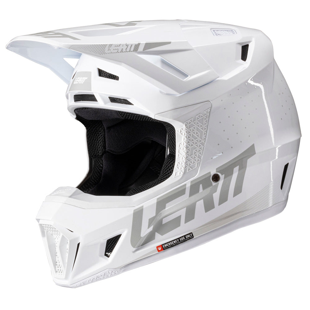 Leatt Helmet Moto 7.5 V25 White  White  XL