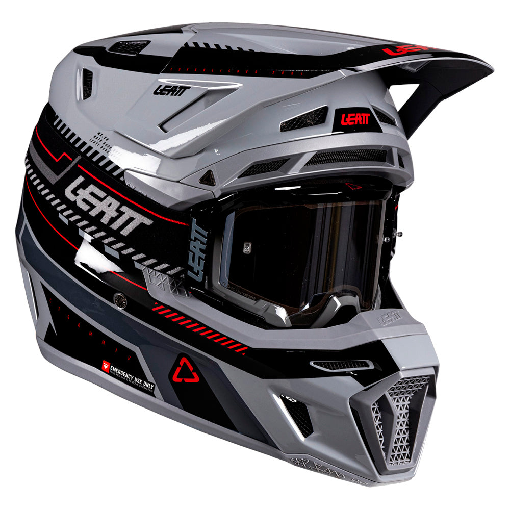 Leatt HELMET MOTO 8.5 V26 GREY S Grey 