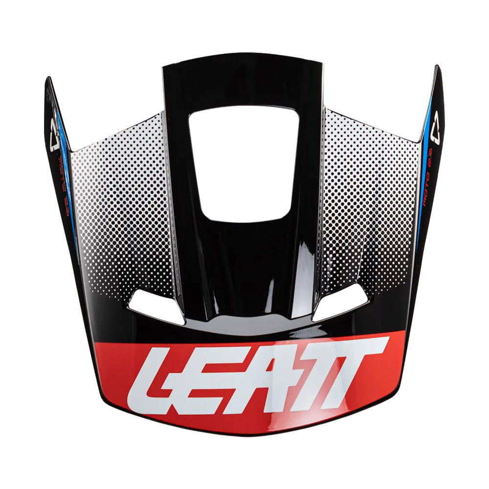 Leatt HELMET PEAK MOTO 2.5 V23 X-SMALL-XX-LARGE BLACK/WHITE  White 