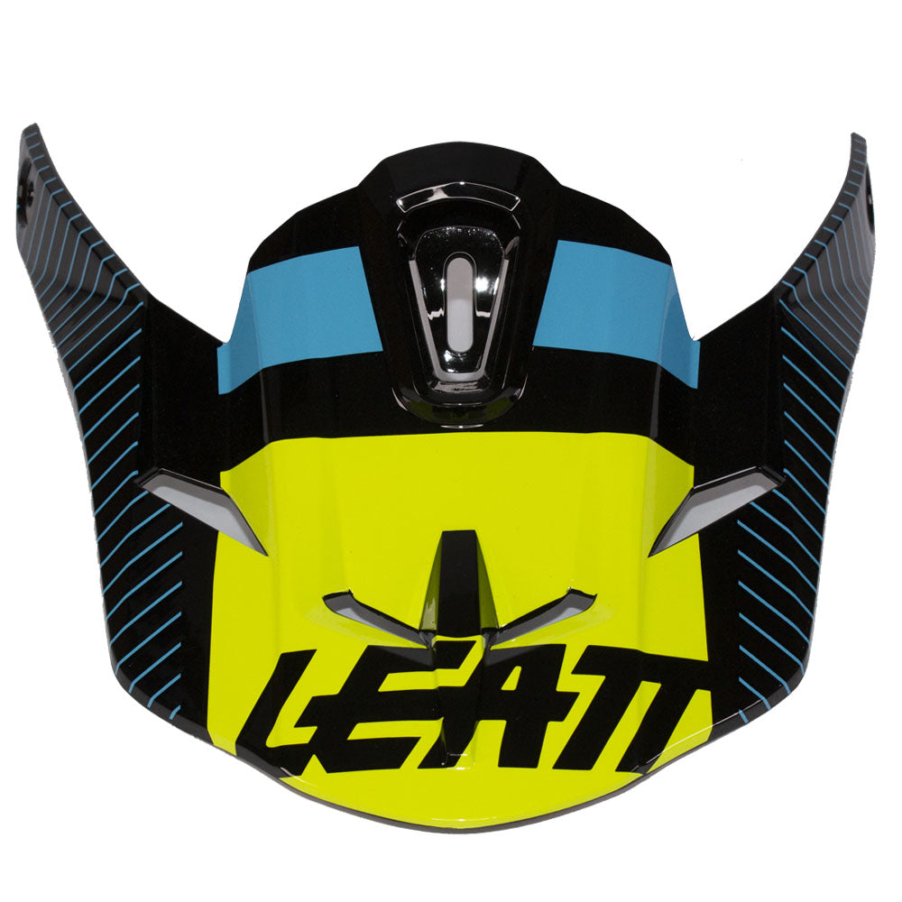 LEATT HELMET PEAK GPX 4.5 V19.2 BLACK/LIME  LIME  XS|S
