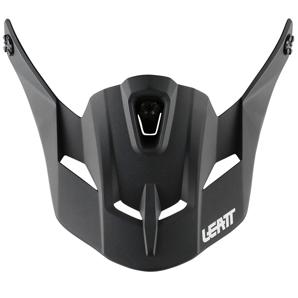 LEATT HELMET PEAK GPX 4.5 SATIN BLACK  BLACK  XS|S