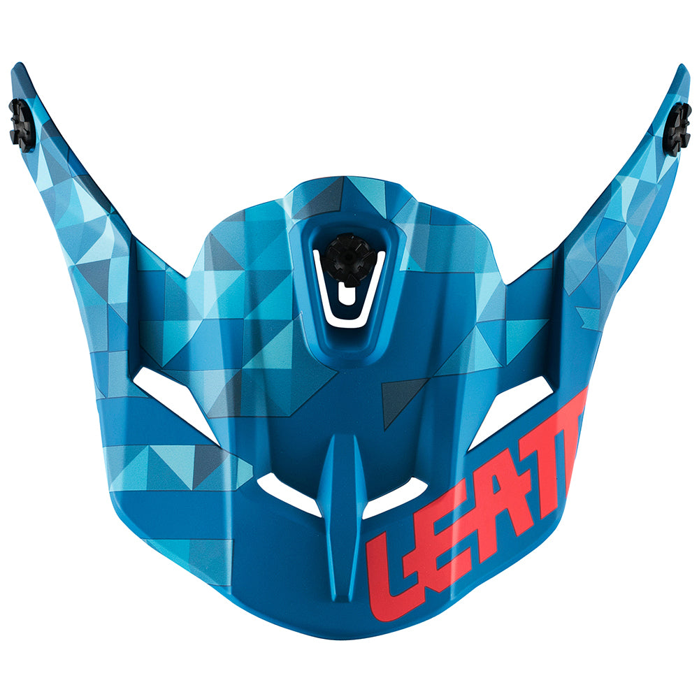 LEATT HELMET PEAK GPX 4.5 V22 BLUE/RED  BLUE  M|L|XL|XXL