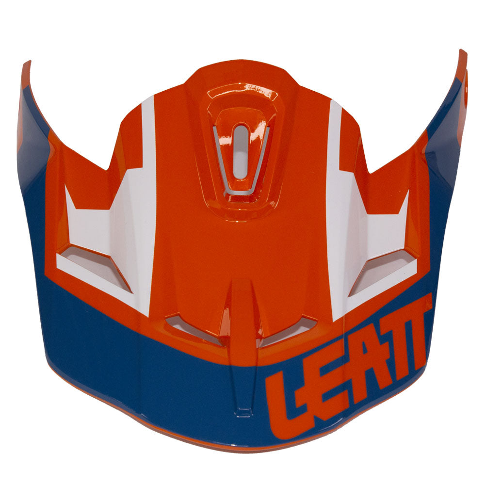 LEATT HELMET PEAK GPX 4.5 V20 ORANGE/DENIM  ORANGE  XS