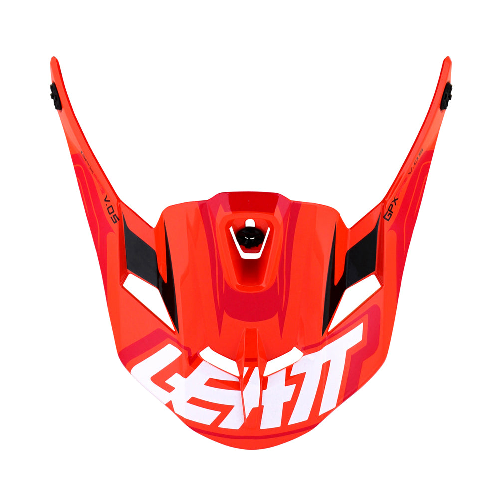 LEATT HELMET PEAK GPX 5.5 V05 ORANGE/BLACK/RED  ORANGE  M|L|XL|XXL