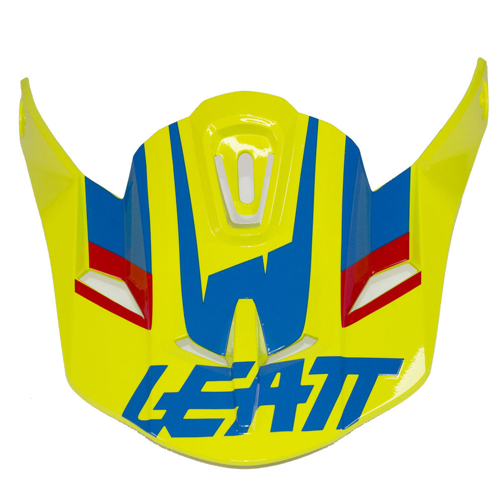 LEATT HELMET PEAK GPX 5.5 V10 LIME/WHITE XS-S  LIME  XS