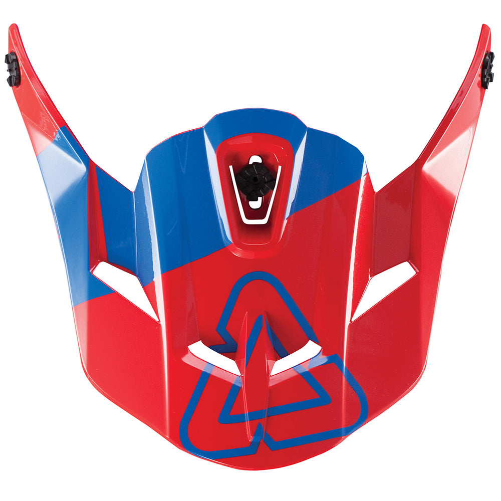 LEATT HELMET PEAK GPX 5.5 V15 RED/BLUE  RED  M|L|XL|XXL