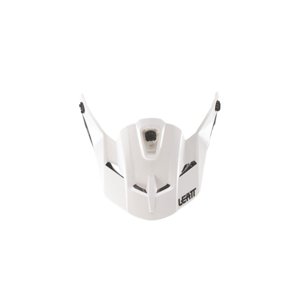 LEATT HELMET PEAK GPX 5.5 JR SOLID WHITE  WHITE  JR