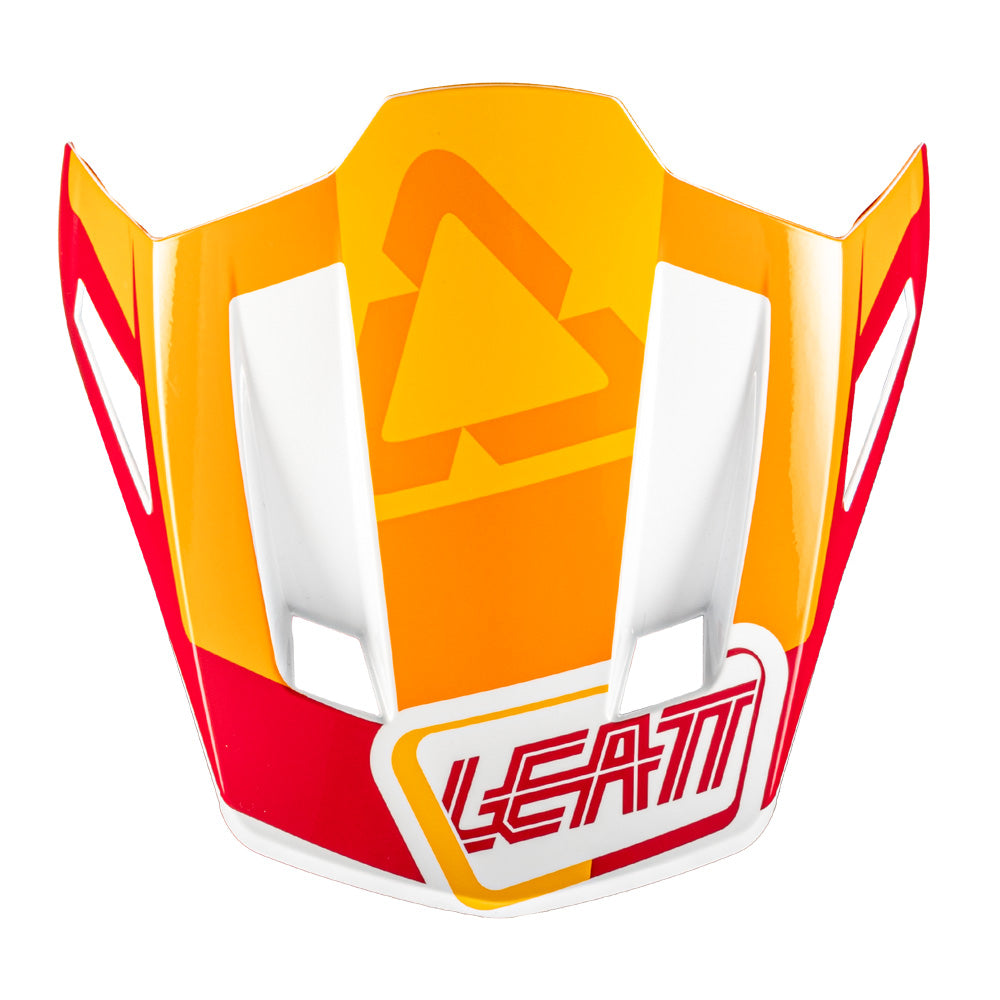 Leatt Helmet Peak Moto 7.5 V25 Ruby  Red