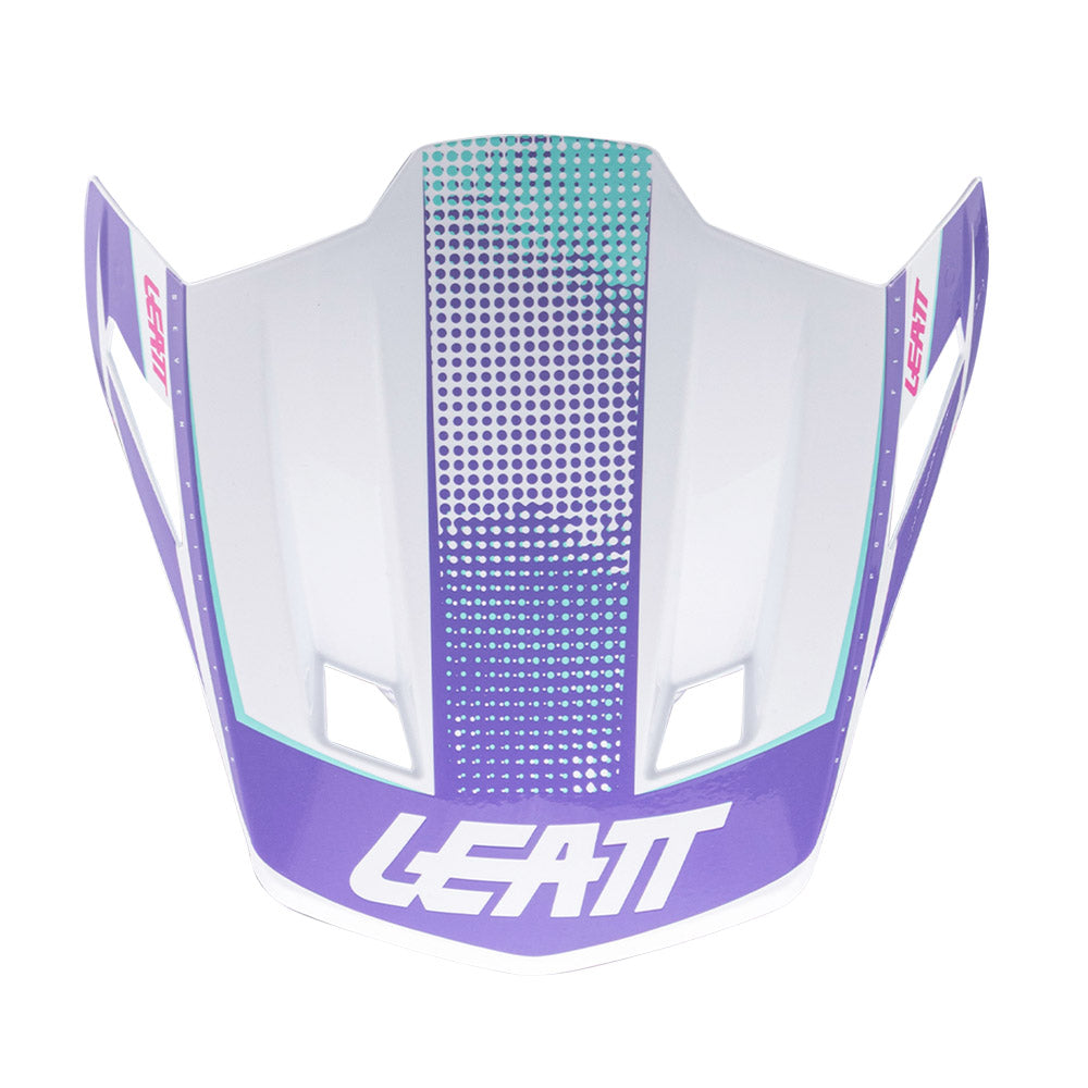 Leatt Helmet Peak Moto 7.5 V26 Purple