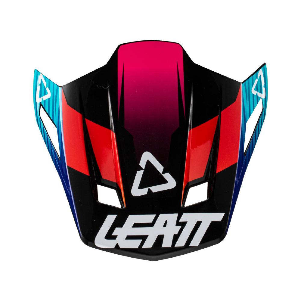 LEATT HELMET PEAK MOTO 8.5 V22 ROYAL  BLUE