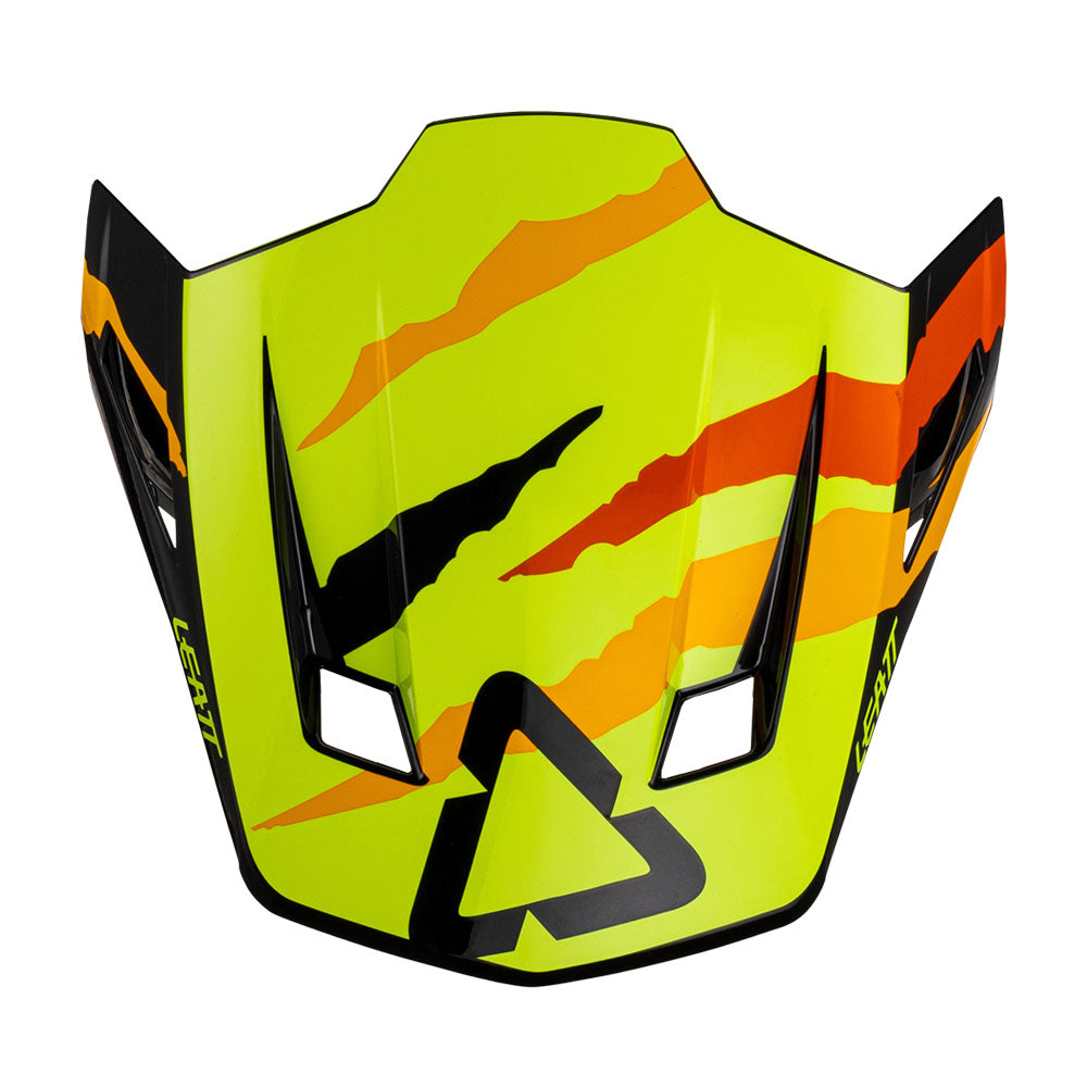 Leatt Helmet Peak Moto 8.5 V23 Citrus Tiger  Citrus