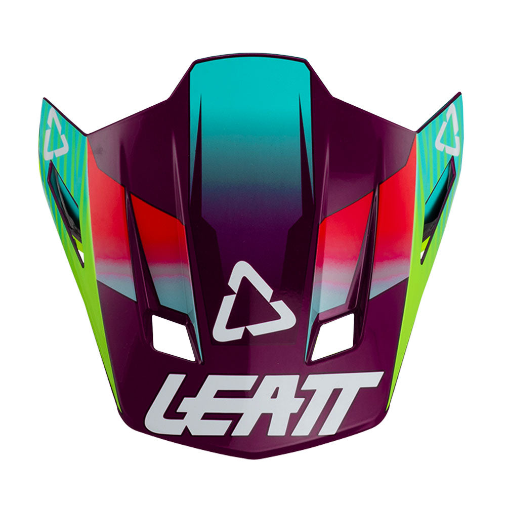 Leatt Helmet Peak Moto 8.5 V23 Neon  Neon