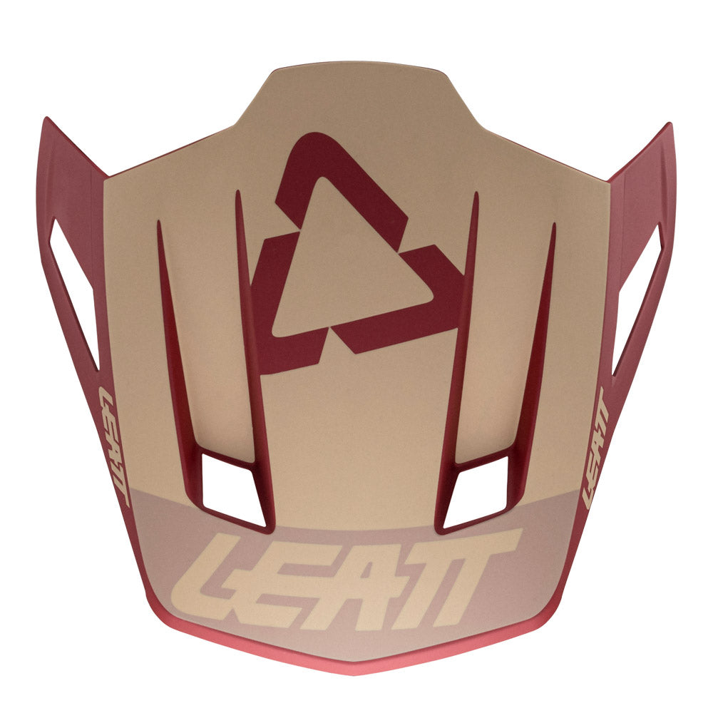 LEATT HELMET PEAK MOTO 8.5 V24 RUBY STONE