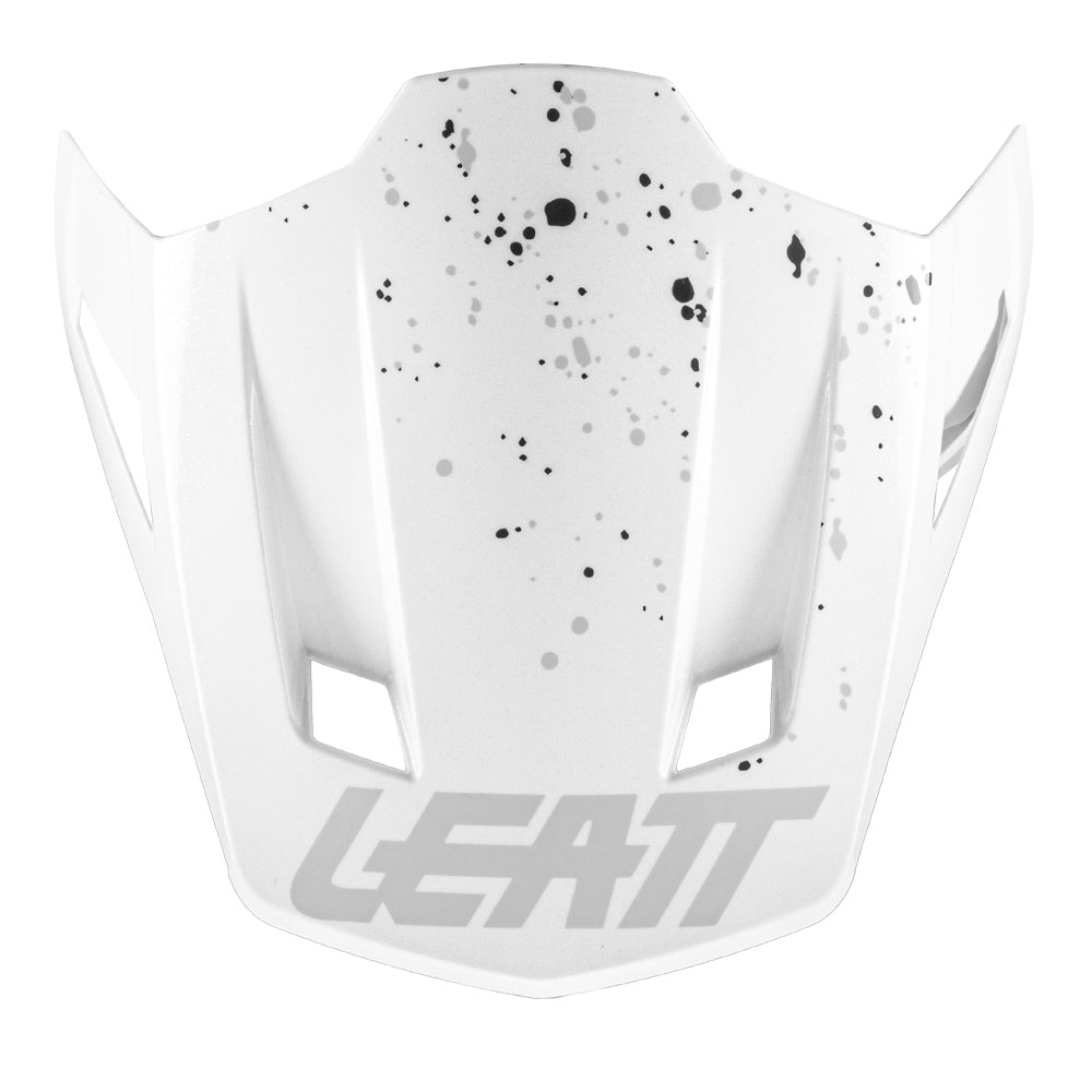 LEATT HELMET PEAK MOTO 8.5 V25 WHITE  WHITE
