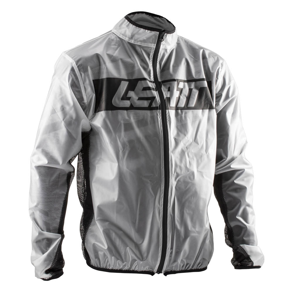 LEATT JACKET RACE COVER TRANSLUCENT  CLEAR  L