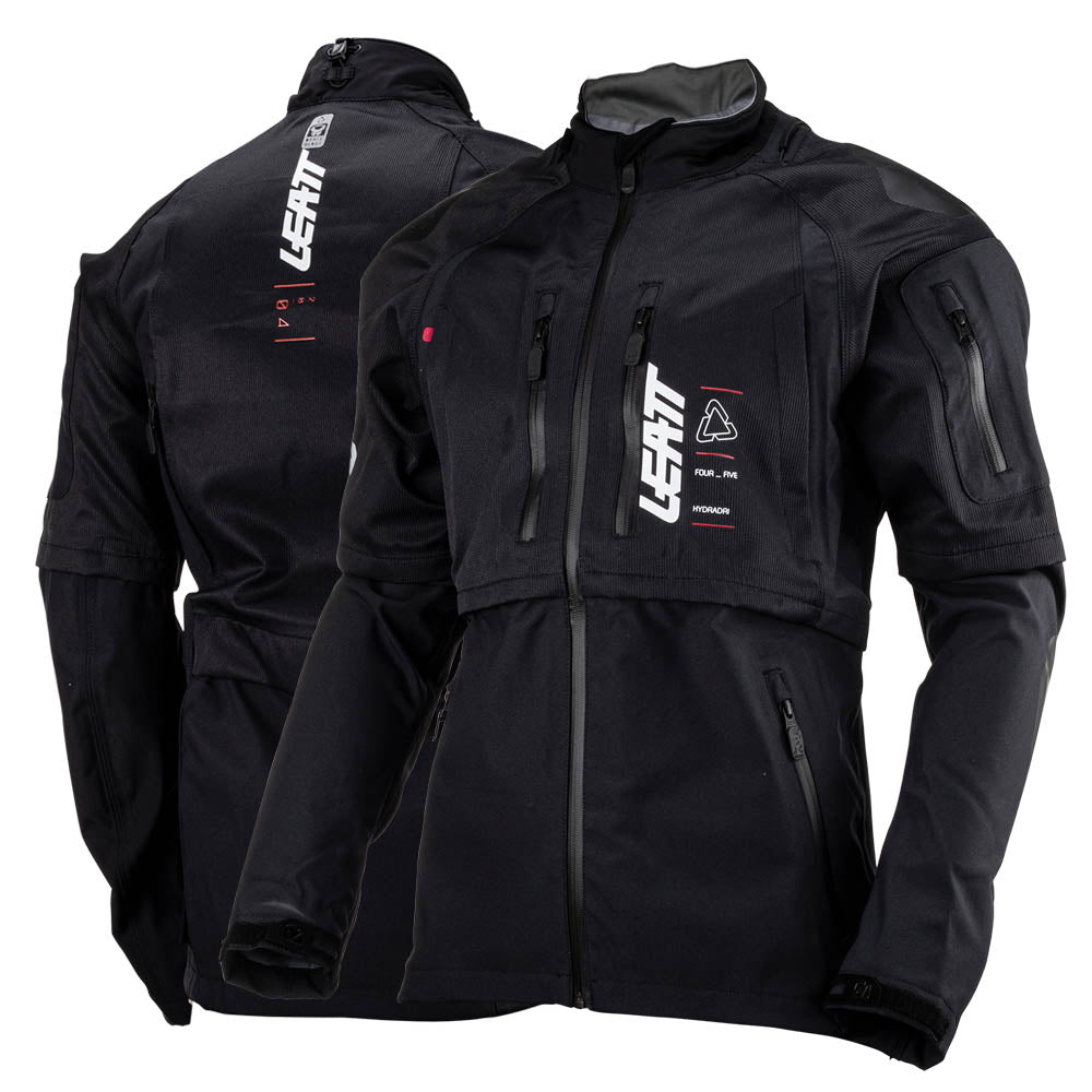 LEATT JACKET MOTO 4.5 HYDRADRI BLACK  BLACK  4XL