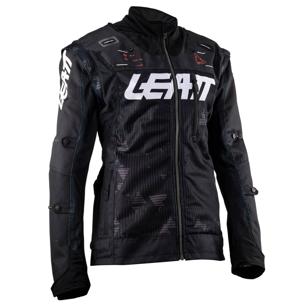 LEATT JACKET MOTO 4.5 X-FLOW BLACK  BLACK  XL