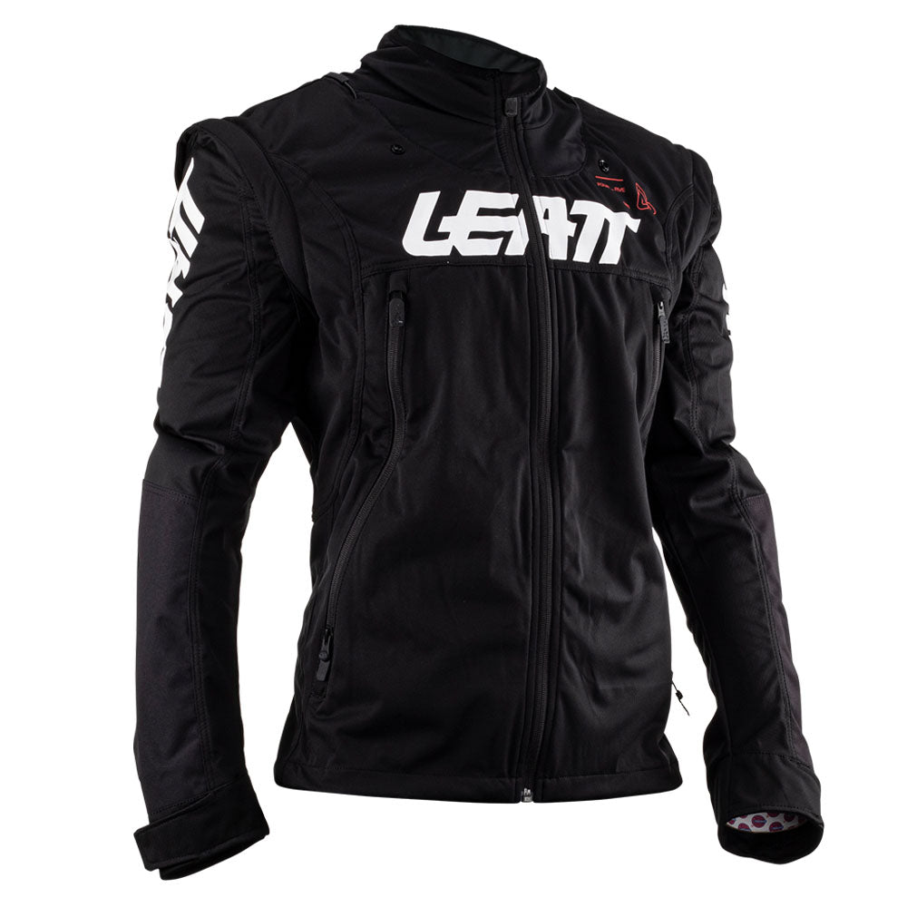 LEATT JACKET MOTO 4.5 LITE BLACK  BLACK  4XL