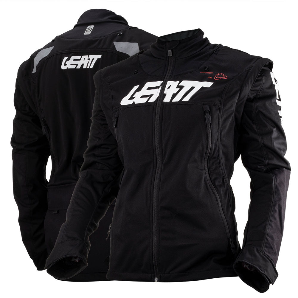 LEATT JACKET MOTO 4.5 LITE BLACK  BLACK  S