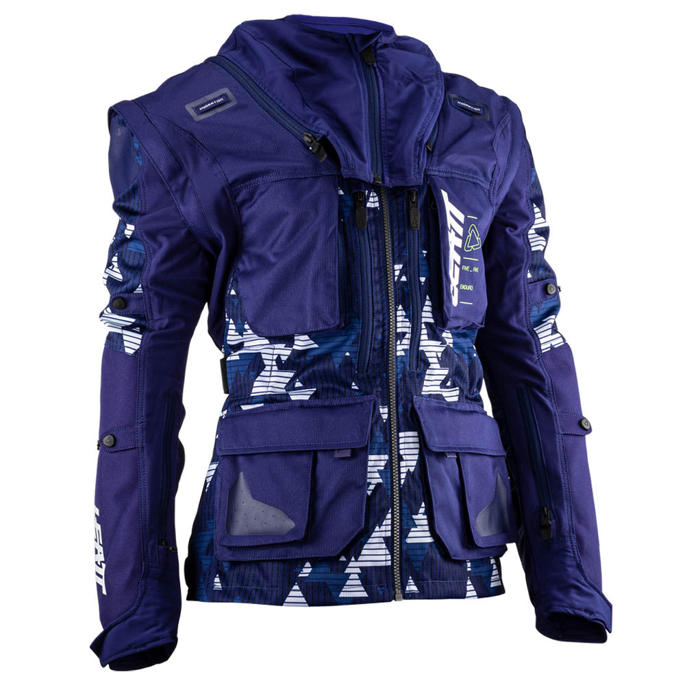 Leatt Jacket Moto 5.5 Enduro Blue  Blue  L