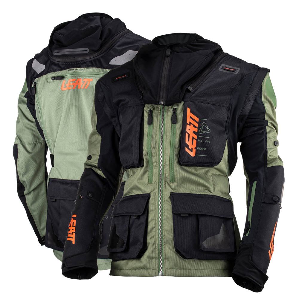 Leatt Jacket Moto 5.5 Enduro Cactus  Cactus  M