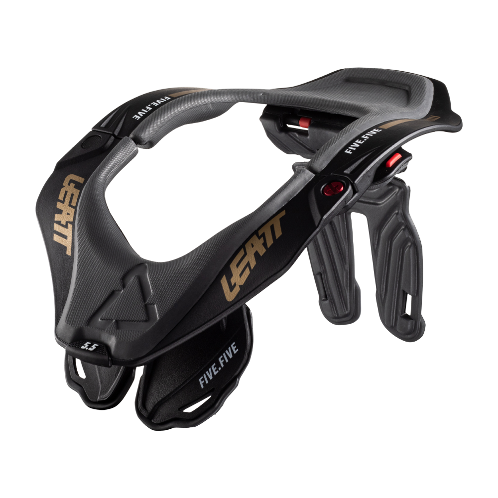 Leatt Neck Brace Moto 5.5 Stealth  Black  XXL