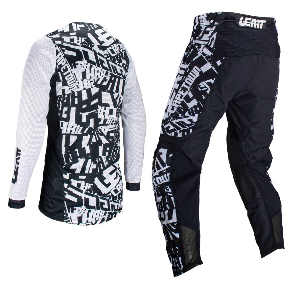 LEATT PANT AND SHIRT KIT 3.5 WHITE  WHITE  M