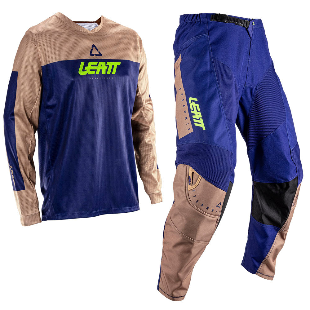 Leatt PANT AND SHIRT KIT 3.5 BROWN XXL Brown 