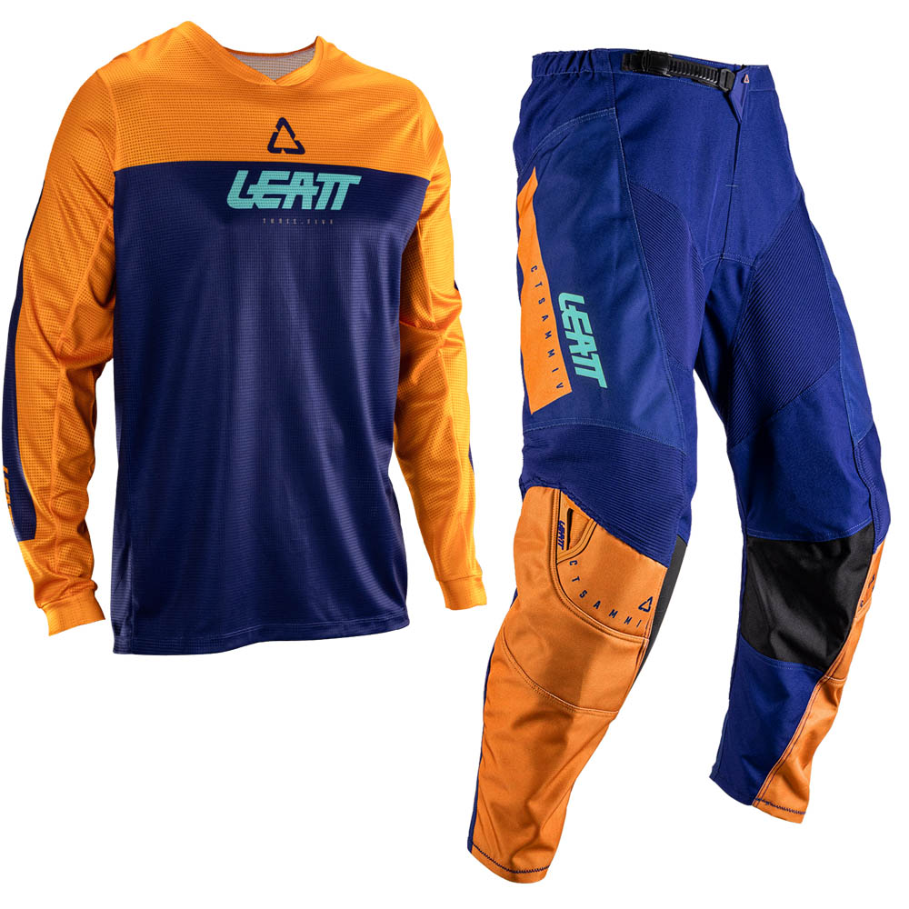 Leatt PANT AND SHIRT KIT 3.5 ORANGE XL Orange 