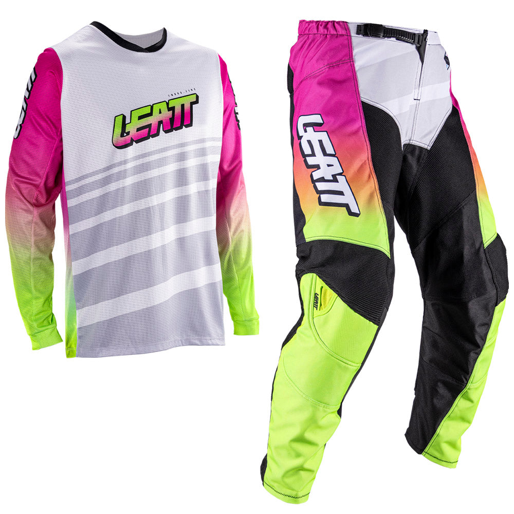 Leatt PANT AND SHIRT KIT 3.5 RETRO PINK L Pink 
