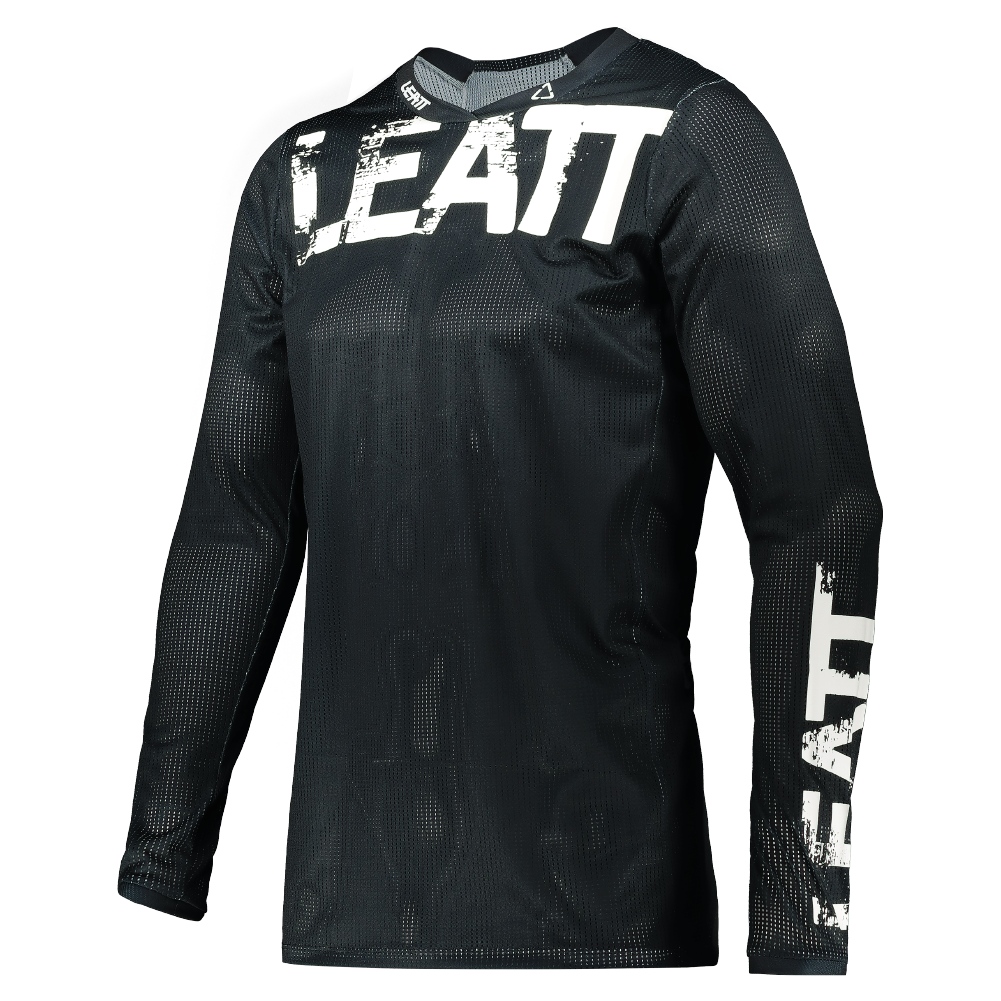LEATT SHIRT MOTO 4.5 X-FLOW BLACK  BLACK  S