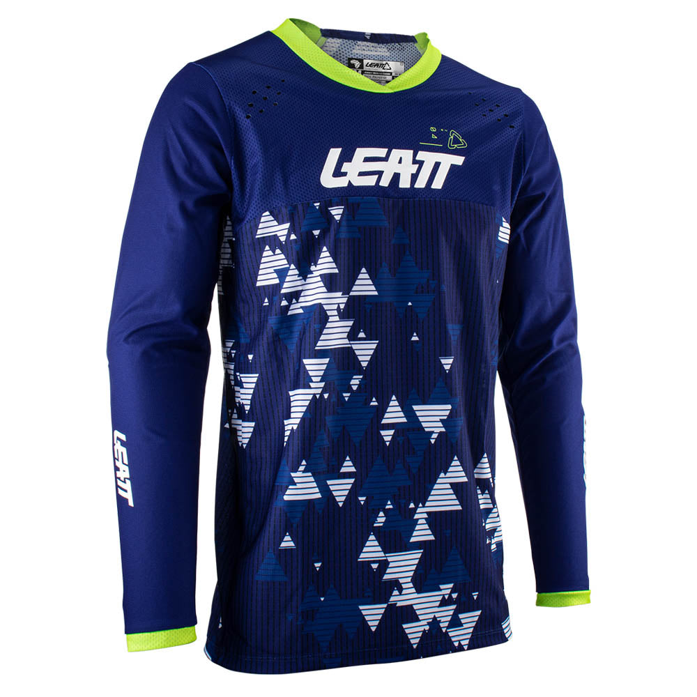 Leatt Shirt Moto 4.5 Enduro Blue  Blue  M