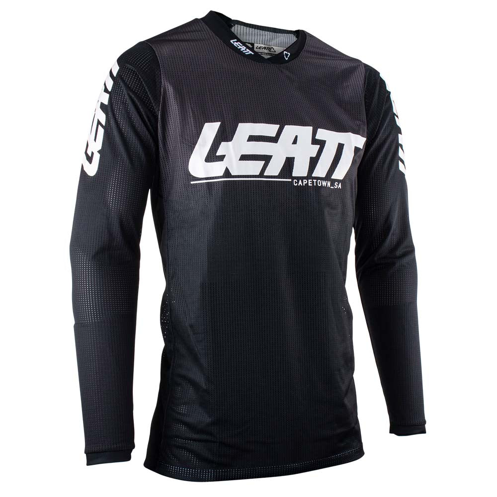 Leatt Shirt Moto 4.5 X-Flow Black  Black  L