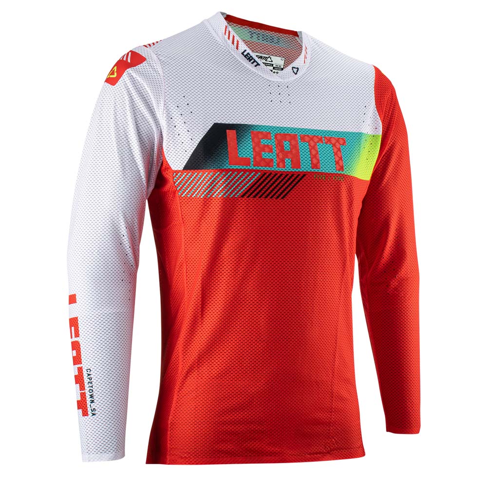 LEATT SHIRT MOTO 5.5 ULTRAWELD RED  RED  L