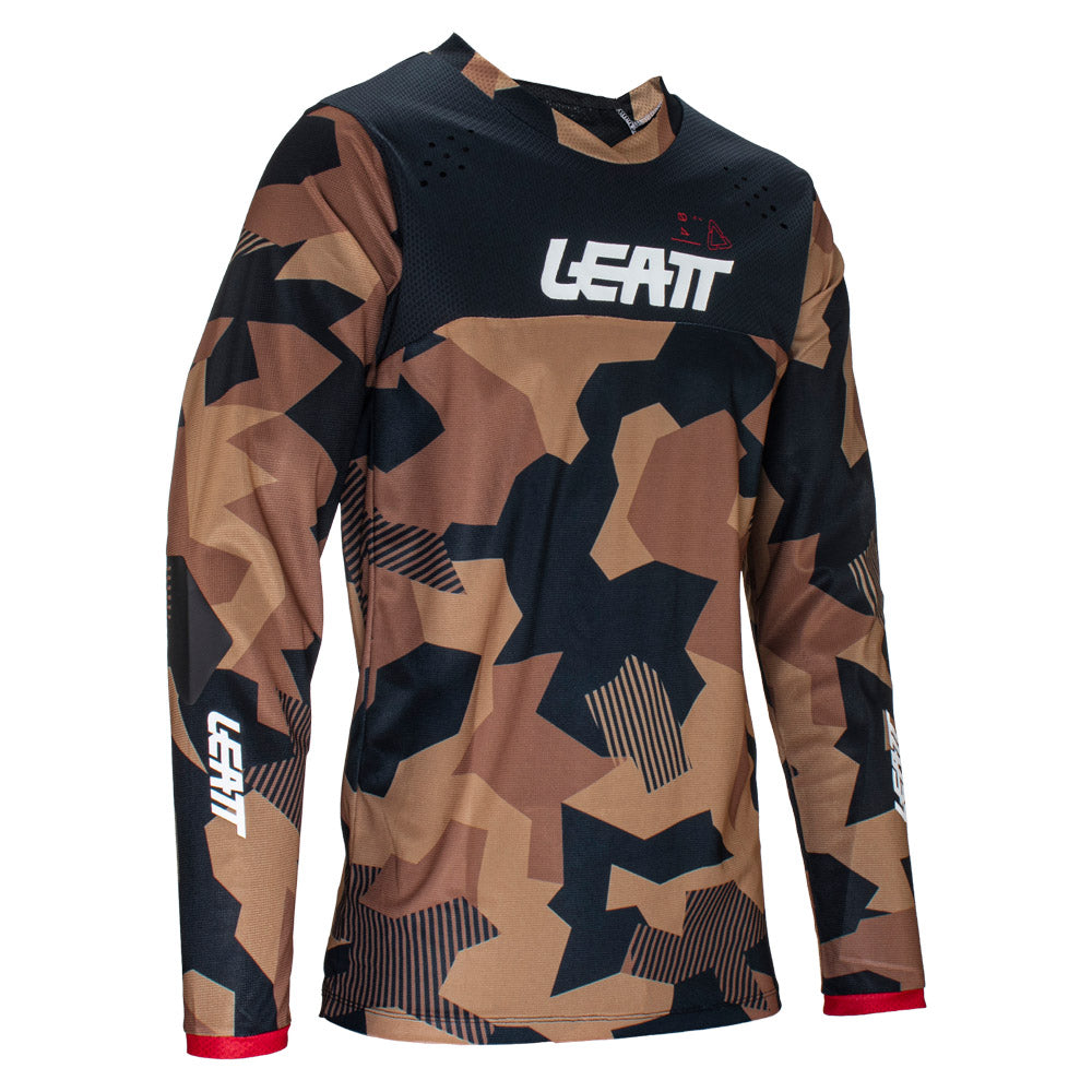Leatt SHIRT MOTO 4.5 ENDURO STONE BROWN L Brown 