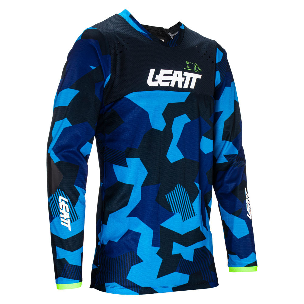 Leatt SHIRT MOTO 4.5 ENDURO BLUE L Blue 