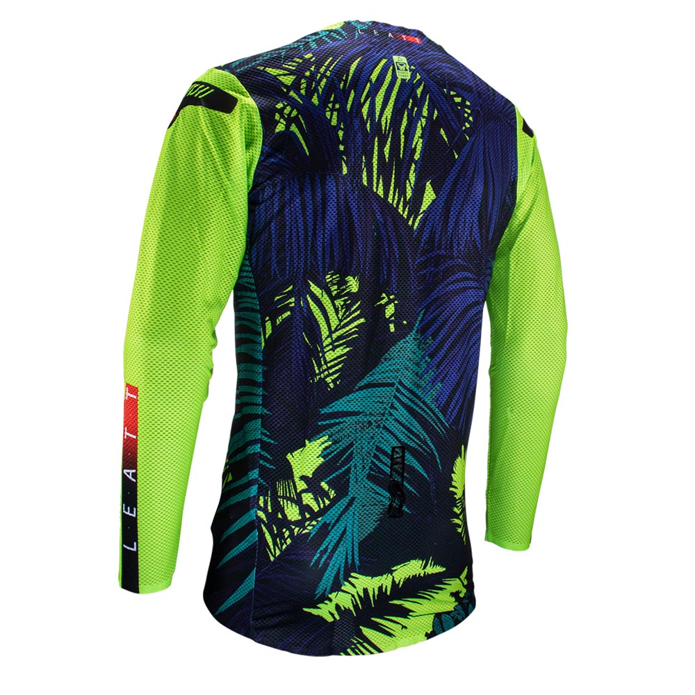Leatt Shirt Moto 5.5 Ultraweld Jungle  Fluorescent Green  S