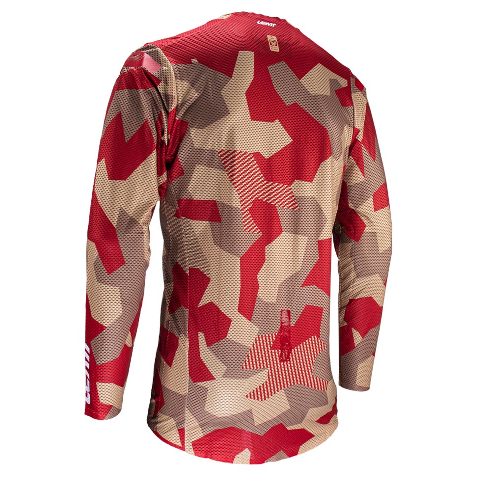 Leatt Shirt Moto 5.5 Ultraweld Ruby Stone  Red  S