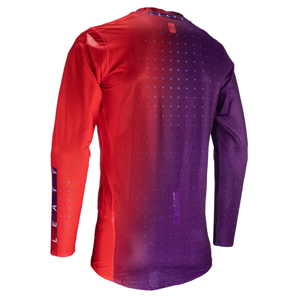 Leatt Shirt Moto 5.5 Ultraweld Sun Down  Purple  L