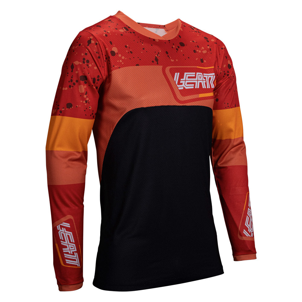 Leatt SHIRT MOTO 4.5 ENDURO BURN RED L Red 