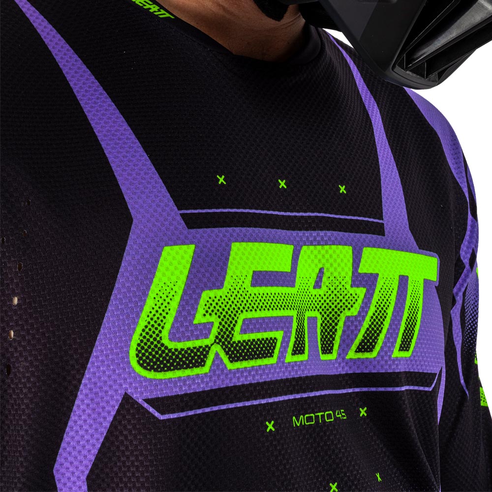 Leatt Shirt Moto 4.5 Lite Argon  Purple  S
