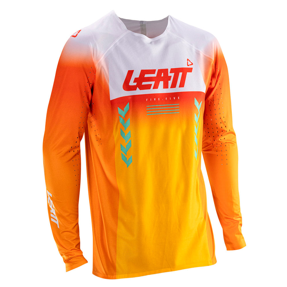 Leatt SHIRT MOTO 5.5 ULTRAWELD ORANGE L Orange 