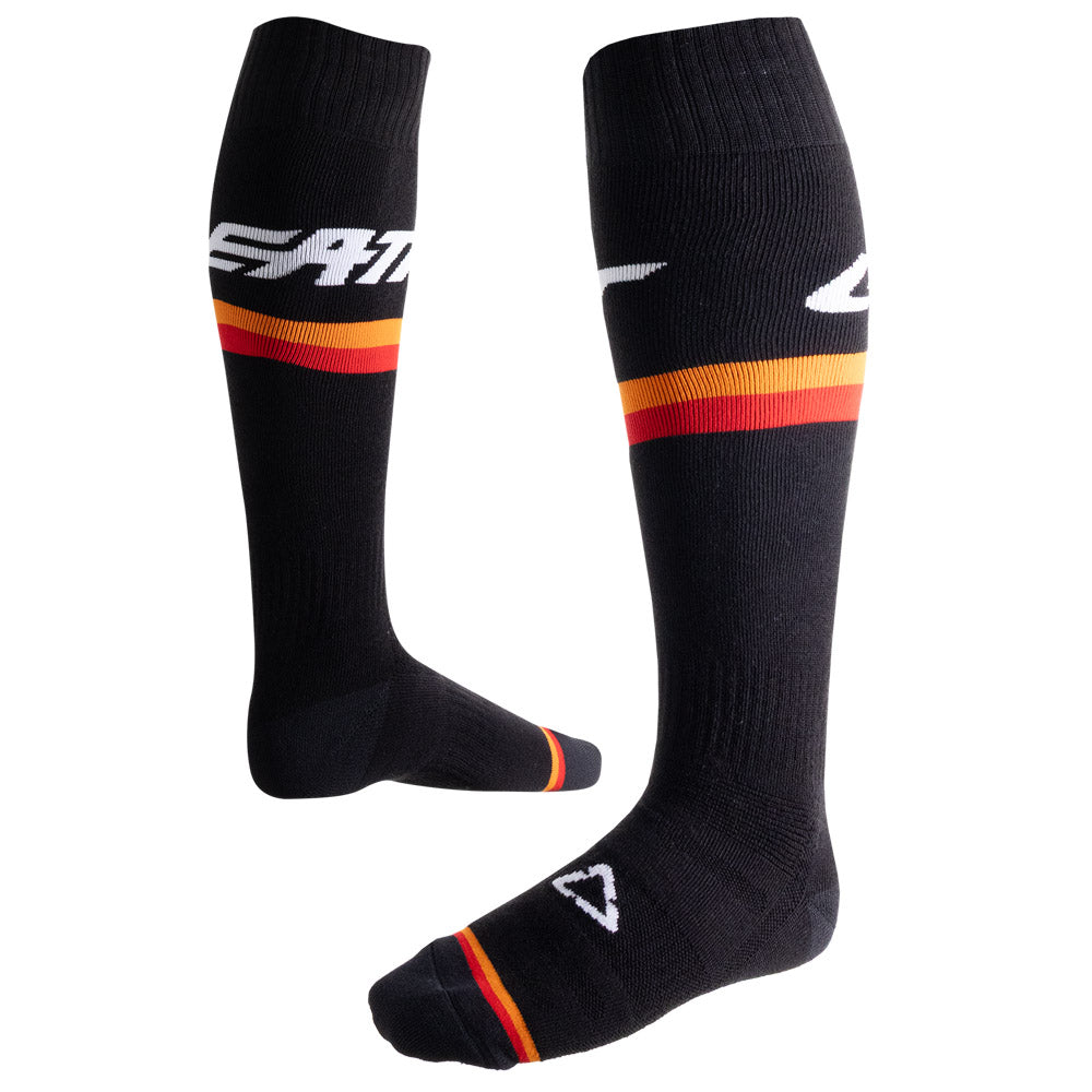 Leatt SOCKS MOTO BLACK/MEDIUM S|M Black 