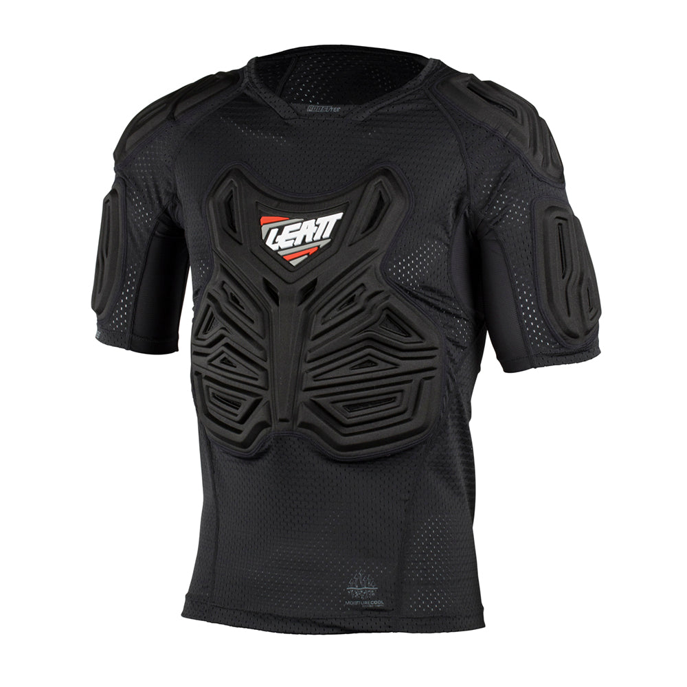 LEATT ROOST TEE BASE BLACK  BLACK  S|M
