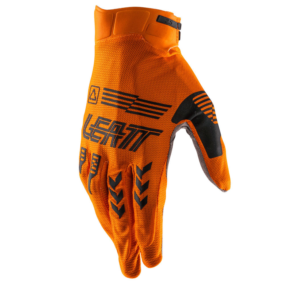 Leatt GLOVE MOTO 2.5 X-FLOW JUNIOR ORANGE M Orange 